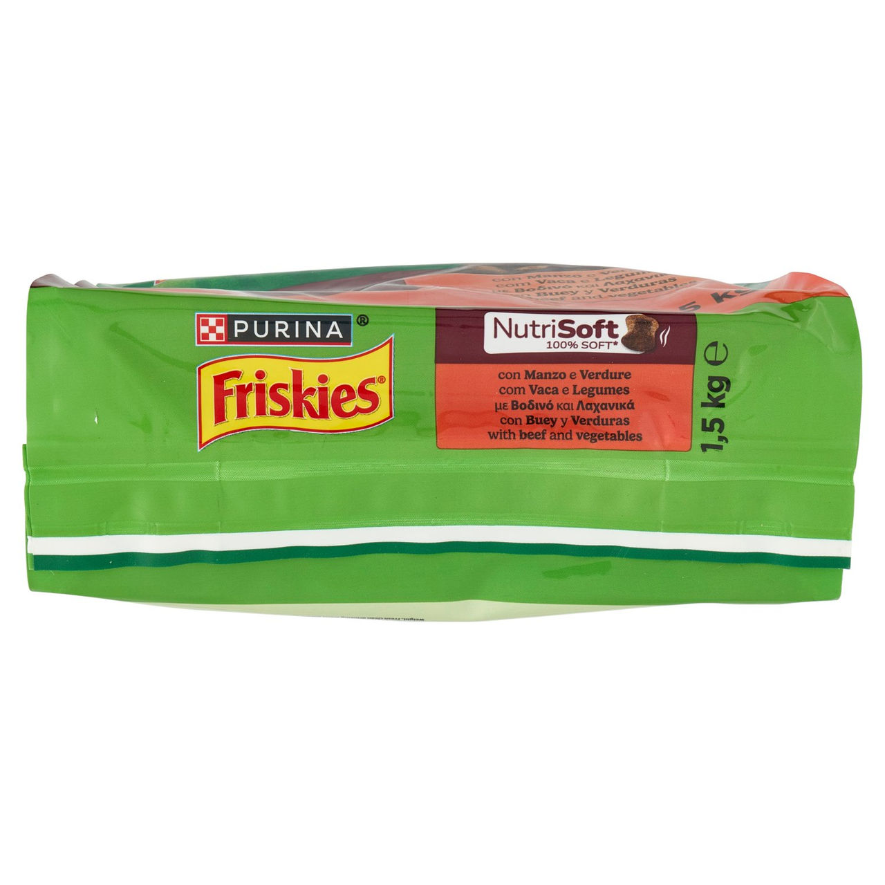 PURINA FRISKIES NutriSoft Manzo e Verdure 1,5kg