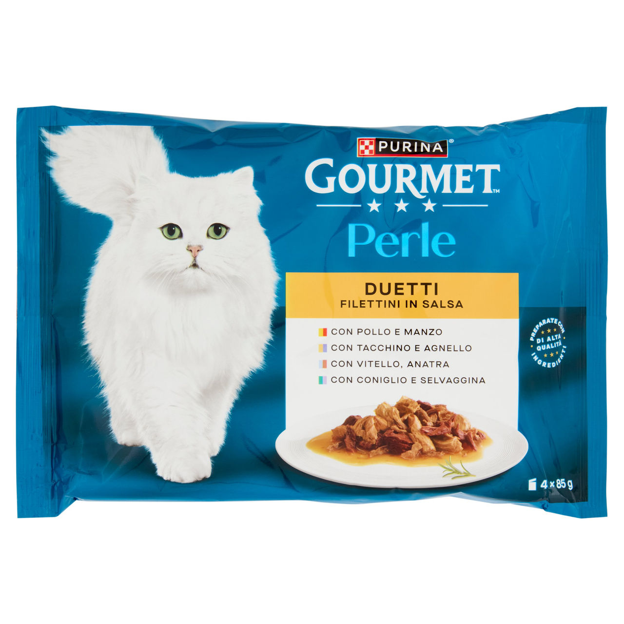 Perle Gatto Duetti Carni Delicate Purina Gourmet