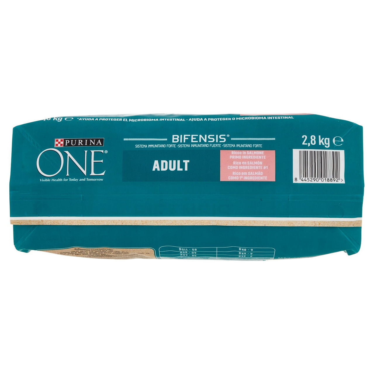 PURINA ONE Adult Ricco in Salmone 2,8 kg