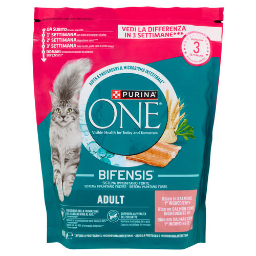 PURINA ONE Bifensis Adult Salmone 800g