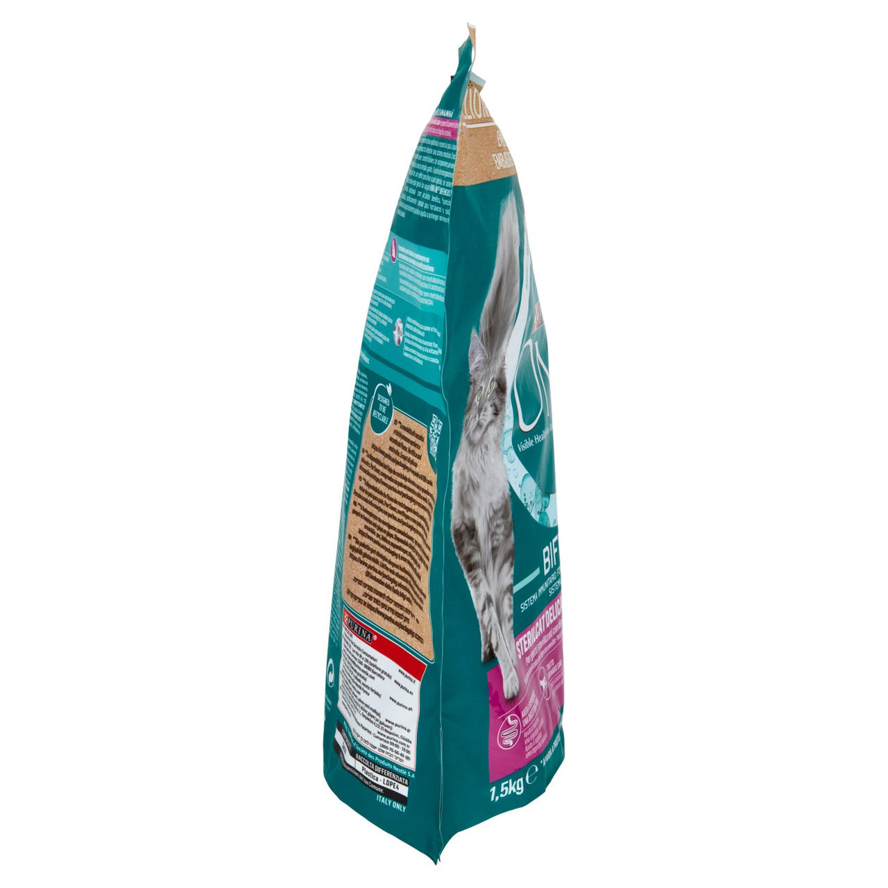 PURINA ONE Bifensis Sterilcat Delicate Pesce dell'Oceano 1,5 kg