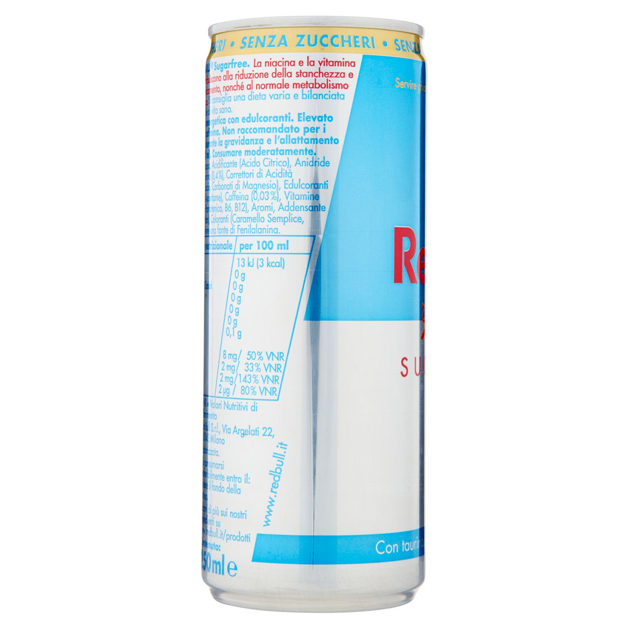 Red Bull Energy Drink Senza Zuccheri 250 ml