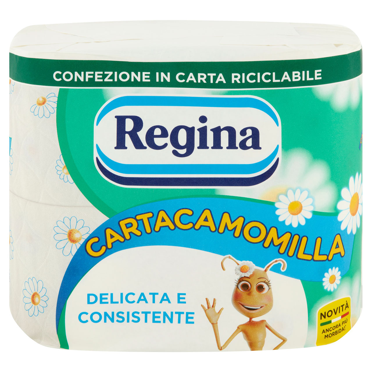 Regina Cartacamomilla carta igienica 4 rotoli