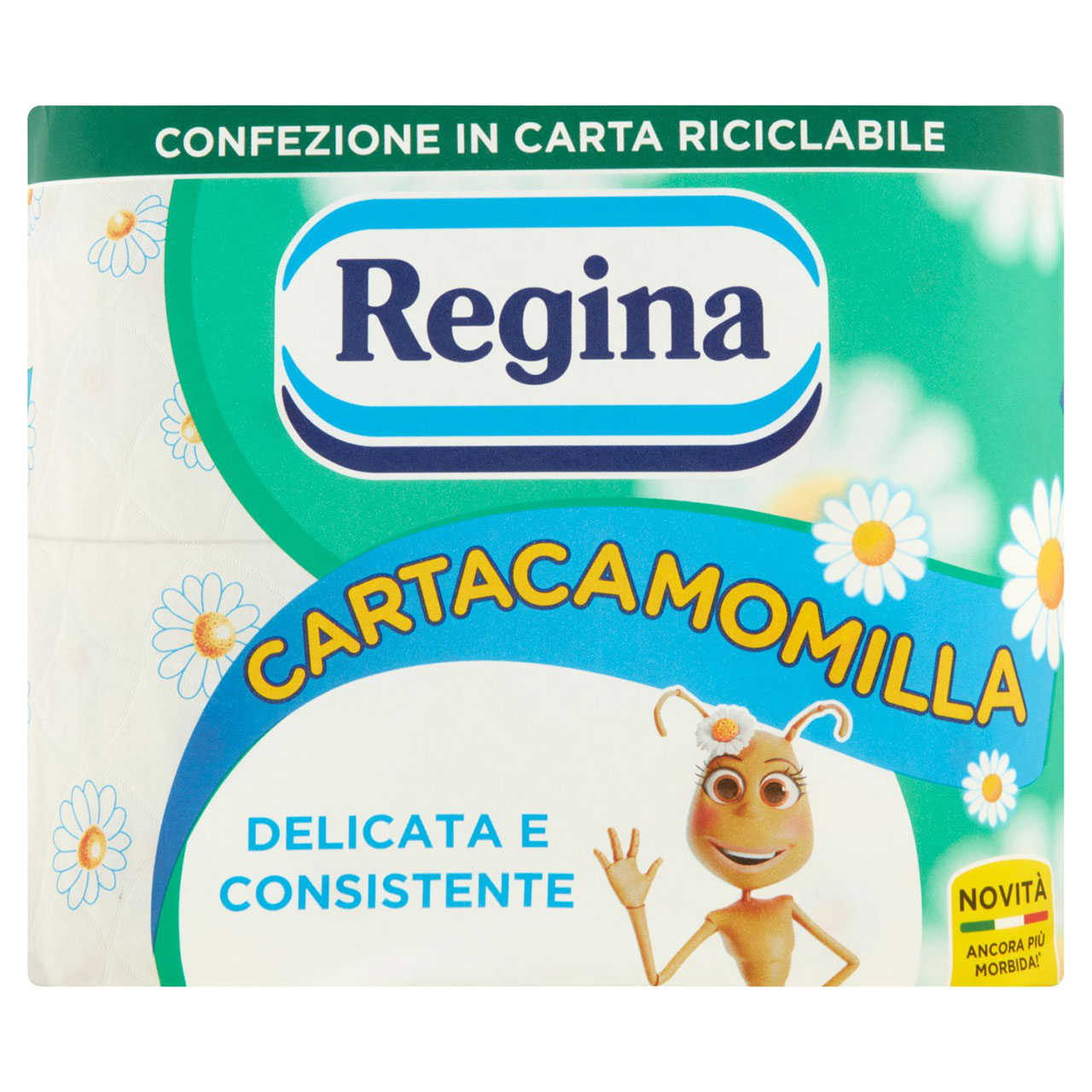 Regina Cartacamomilla carta igienica 4 rotoli