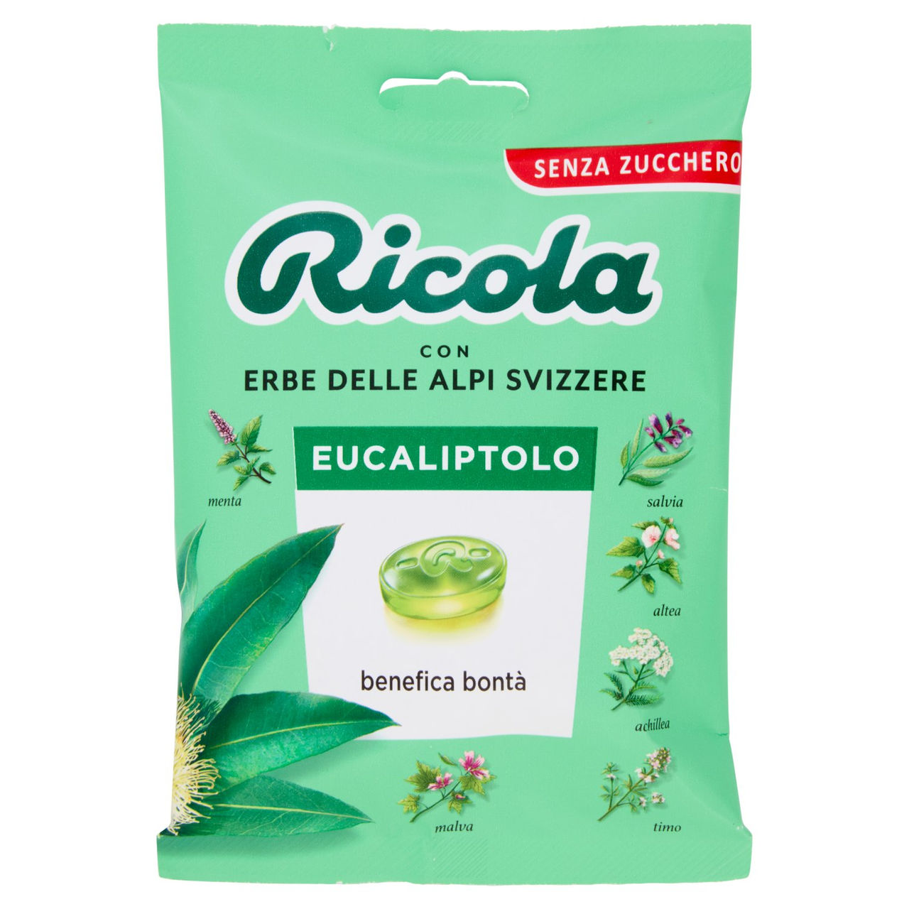 Ricola Eucaliptolo Senza Zucchero 70 g