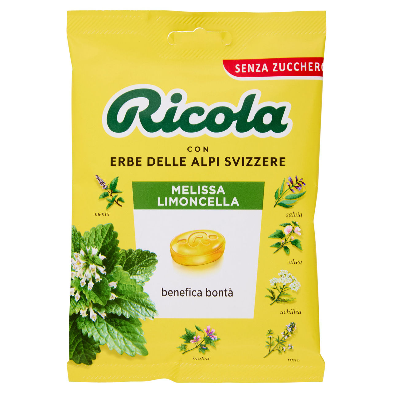 Ricola Melissa Limoncella Senza Zucchero 70 g