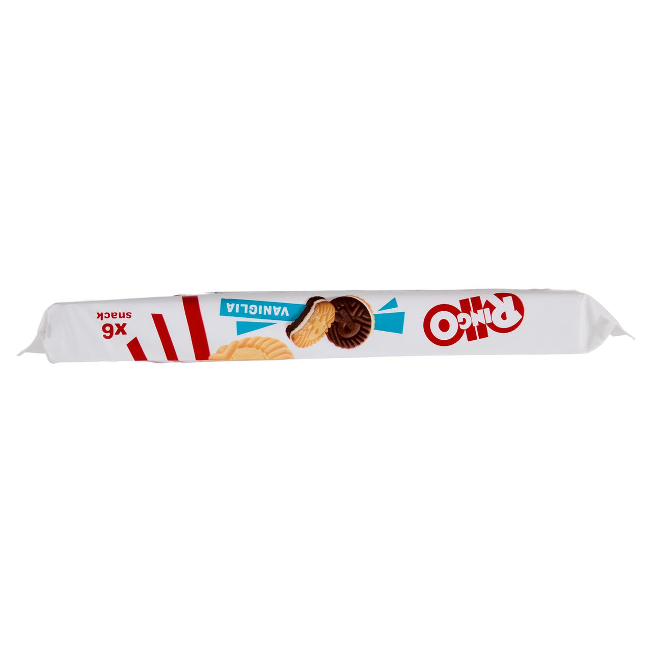 Ringo Vaniglia Biscotti Farciti con Crema Vaniglia Snack Merenda 6 porzioni 330g