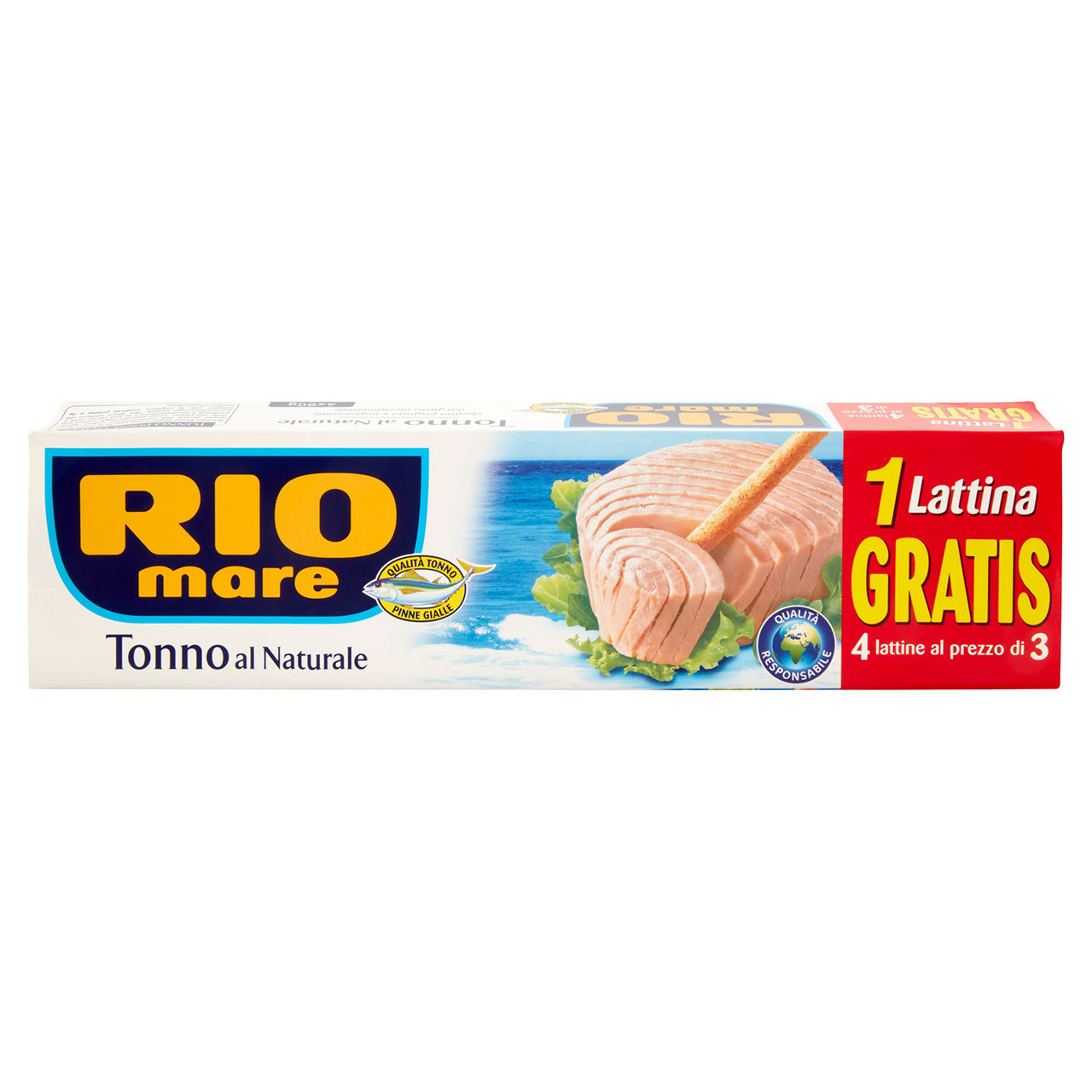 Rio Mare Tonno Naturale 4x 80g in vendita online