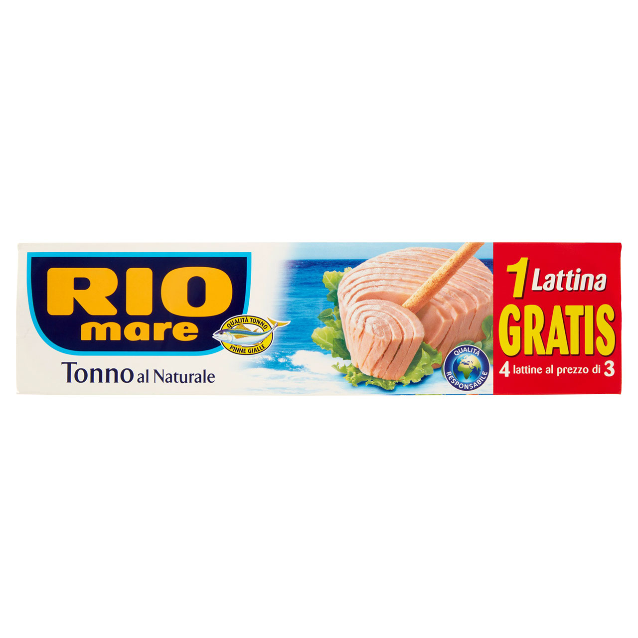 Rio Mare Tonno Naturale 4x 80g in vendita online