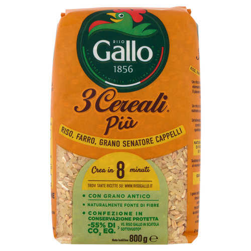 Riso Gallo 3 Cereali Più 800 g