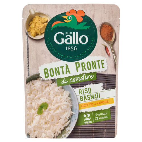 Riso Gallo Bontà Pronte da condire Riso Basmati 250 g