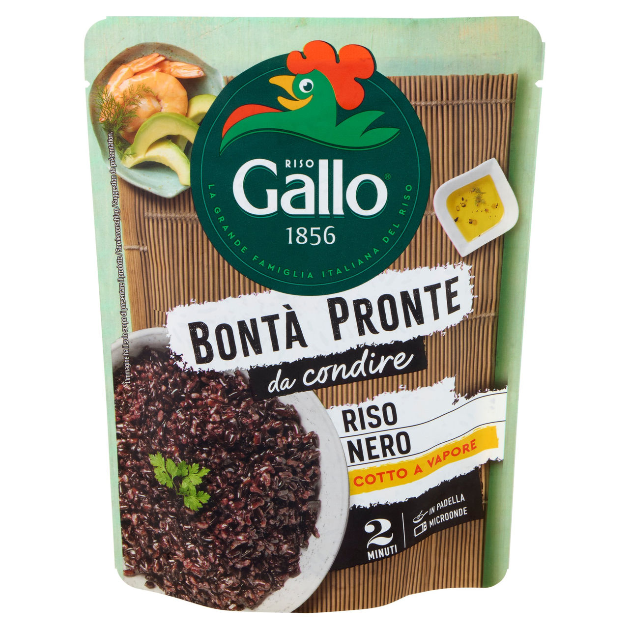 Riso Gallo Bontà Pronte da condire Riso Nero 250 g