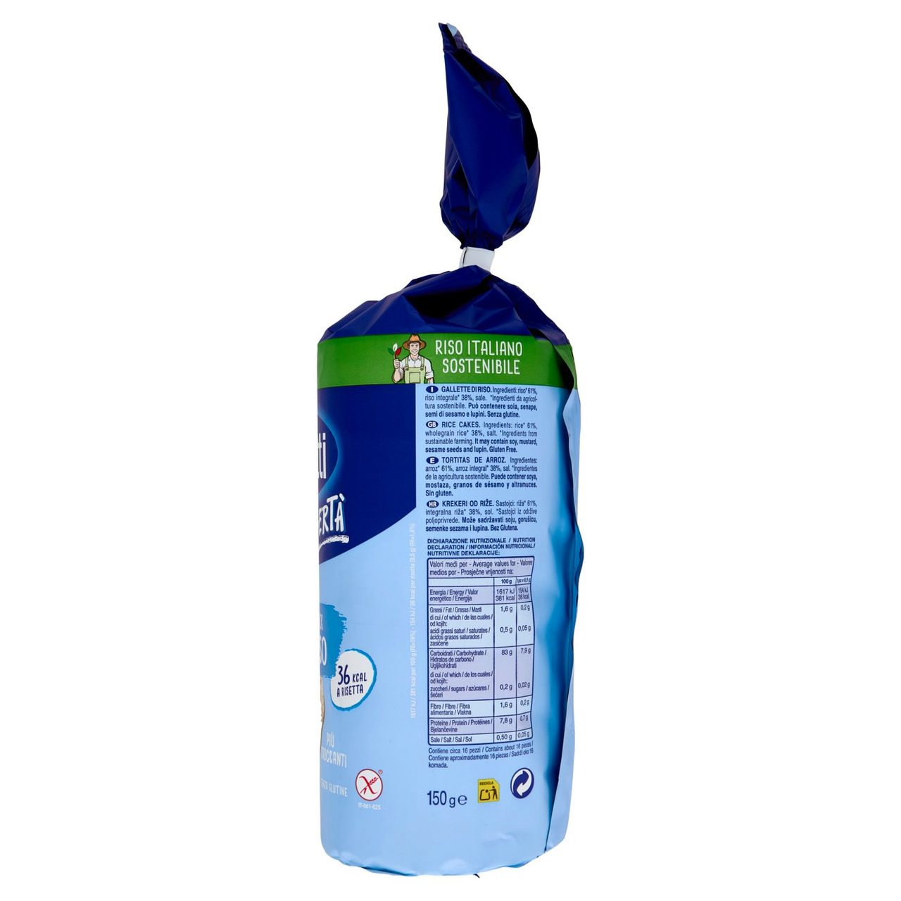 Riso Scotti Bio Croccanti Risette 100% Riso 150 g