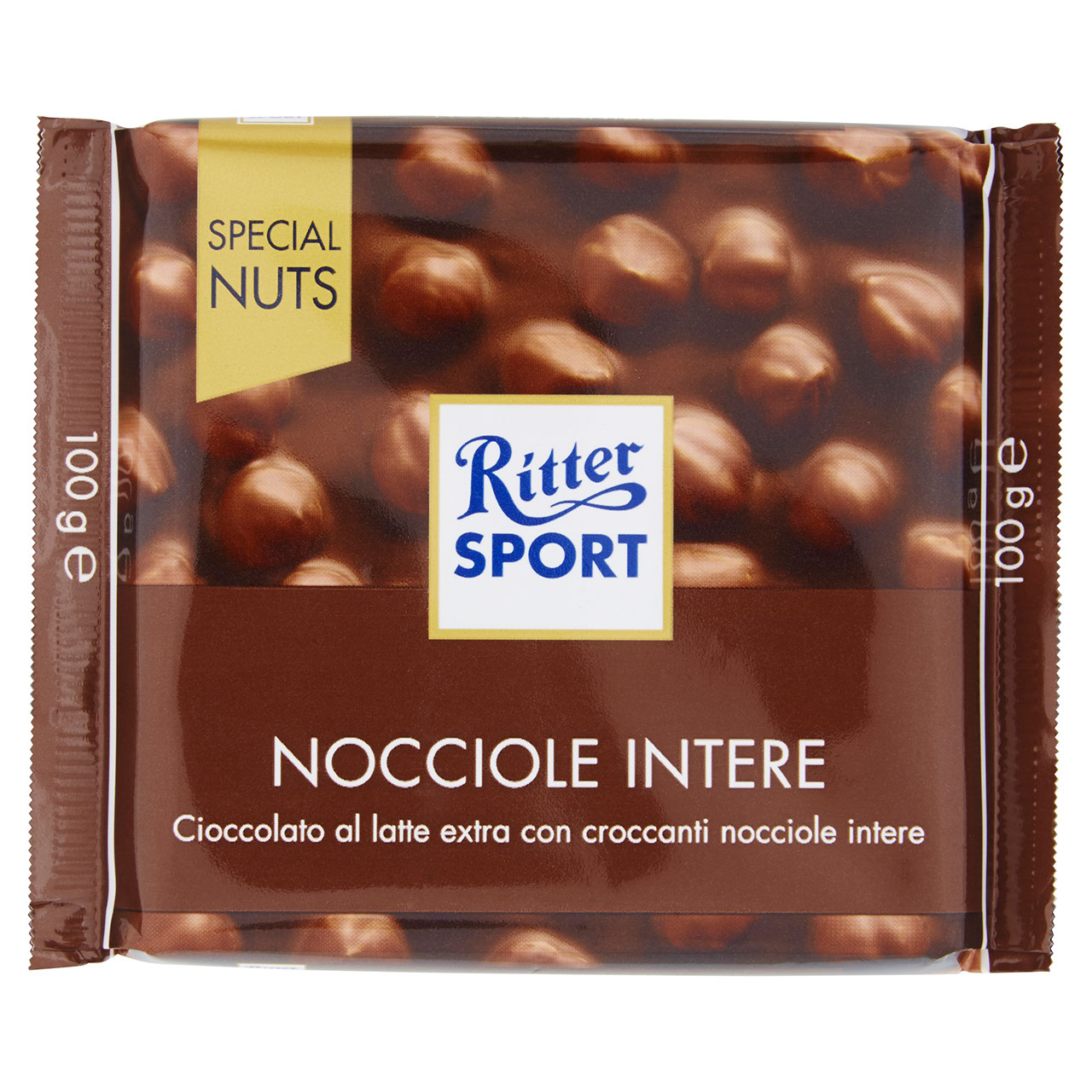 Ritter Sport Nocciole Intere 100 g vendita online