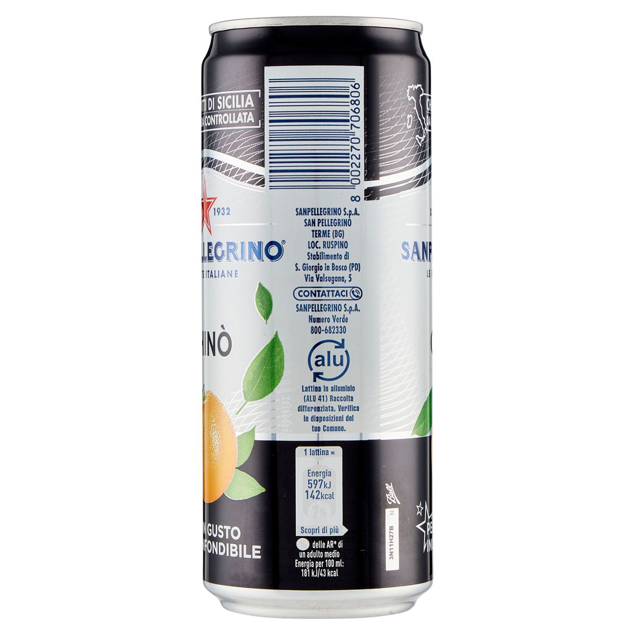 SANPELLEGRINO Chinò 33 cl