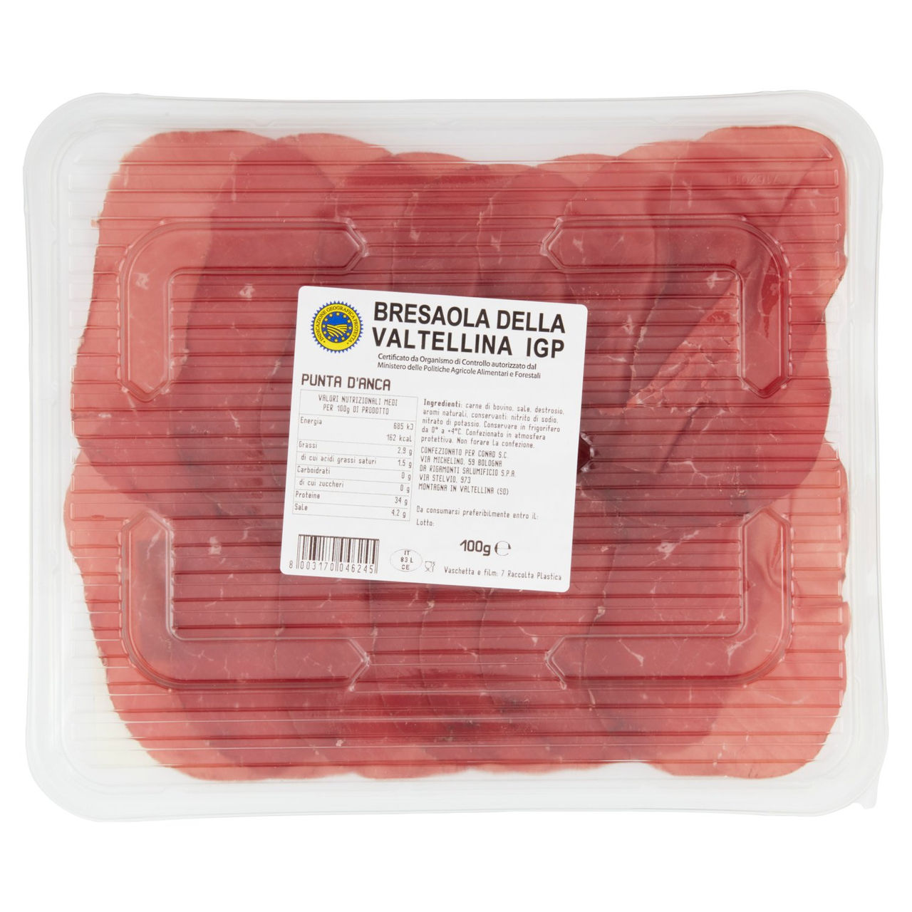 Bresaola Valtellina IGP Conad in vendita online