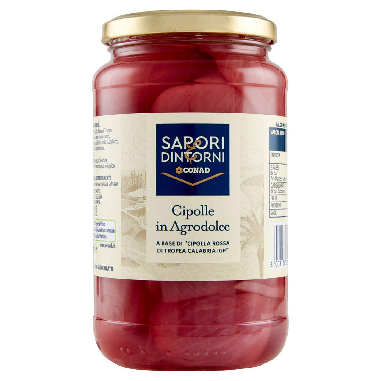 Cipolle Rosse di Tropea Calabria in Agrodolce