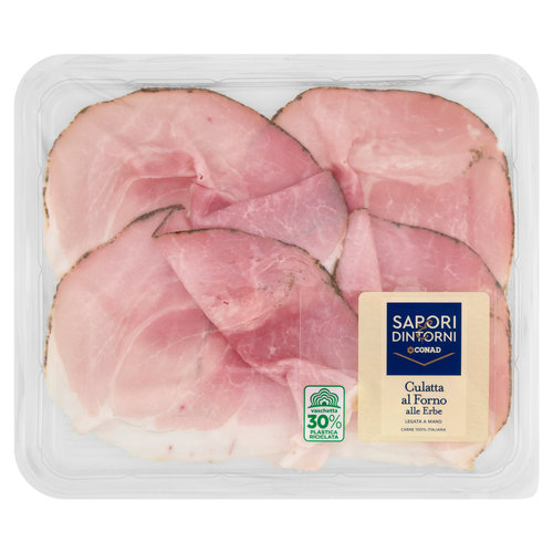 SAPORI & DINTORNI CONAD Culatta al Forno alle Erbe 0,100 kg