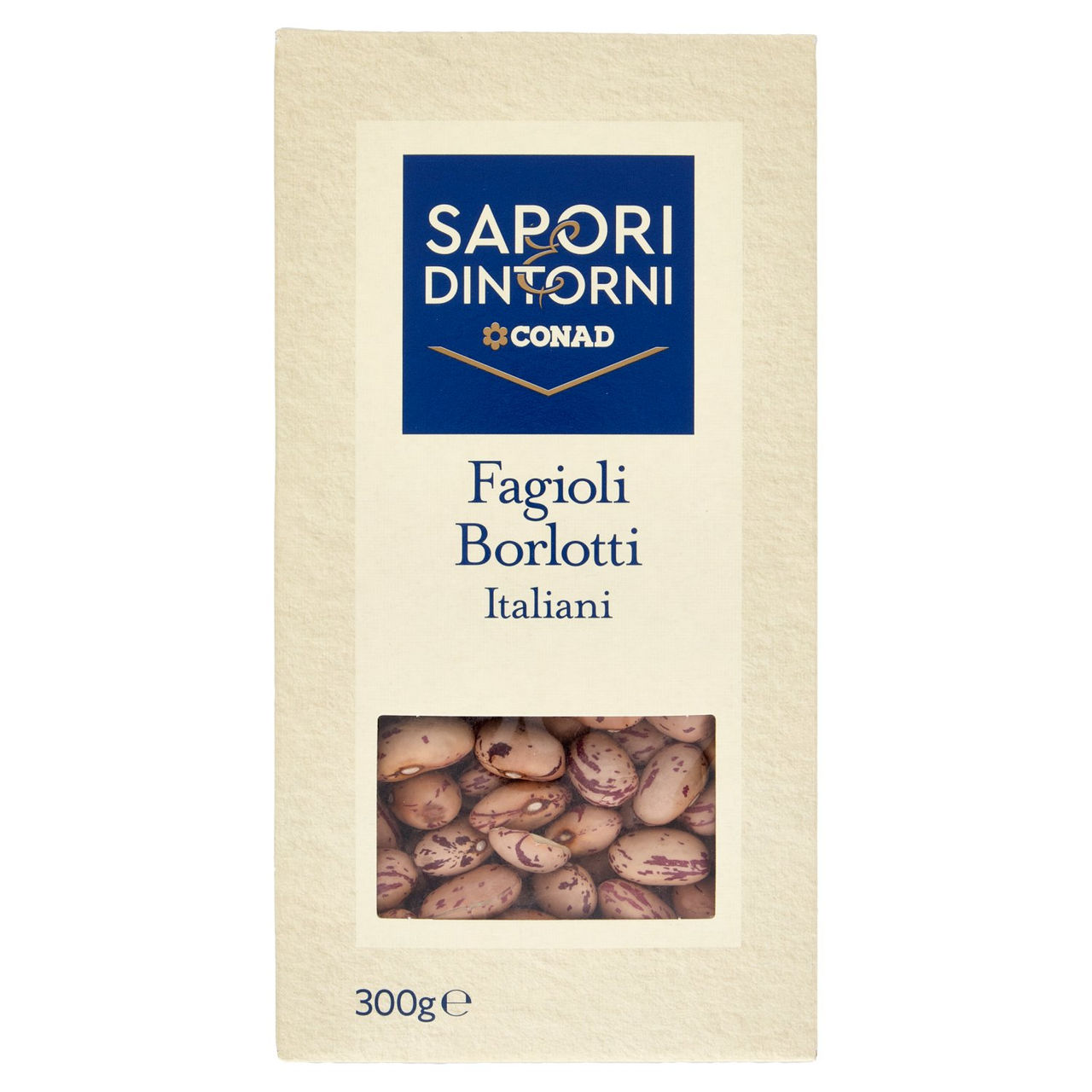 SAPORI & DINTORNI CONAD Fagioli Borlotti Italiani 300 g