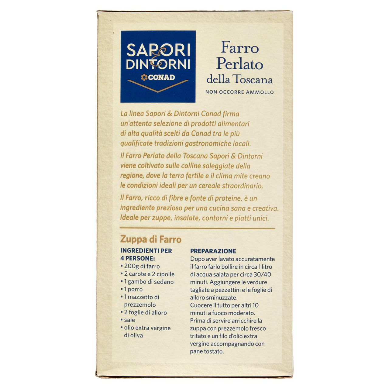 SAPORI & DINTORNI CONAD Farro Perlato della Toscana 300 g