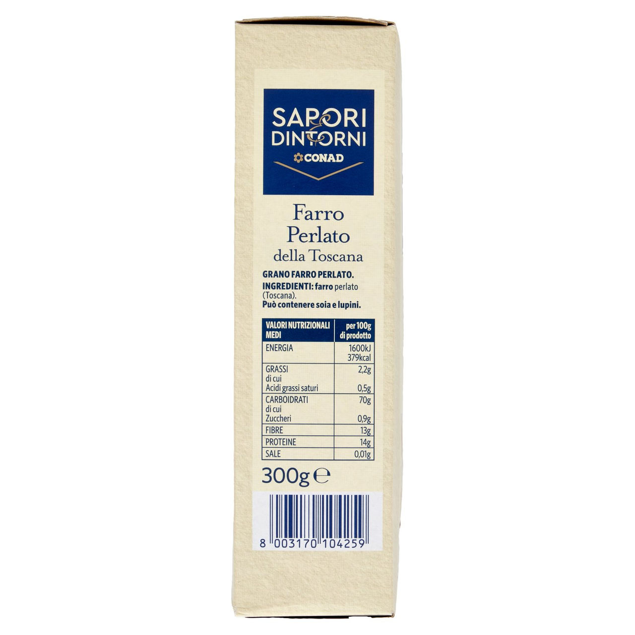 SAPORI & DINTORNI CONAD Farro Perlato della Toscana 300 g
