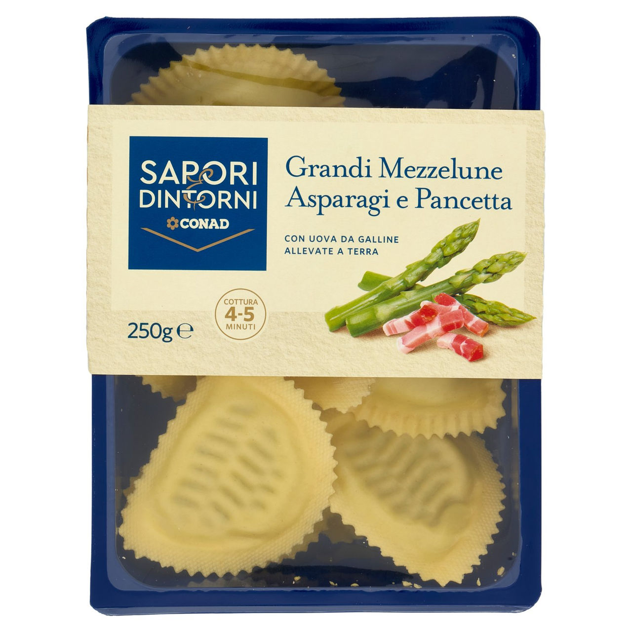 Grandi mezzelune asparagi Conad in vendita online