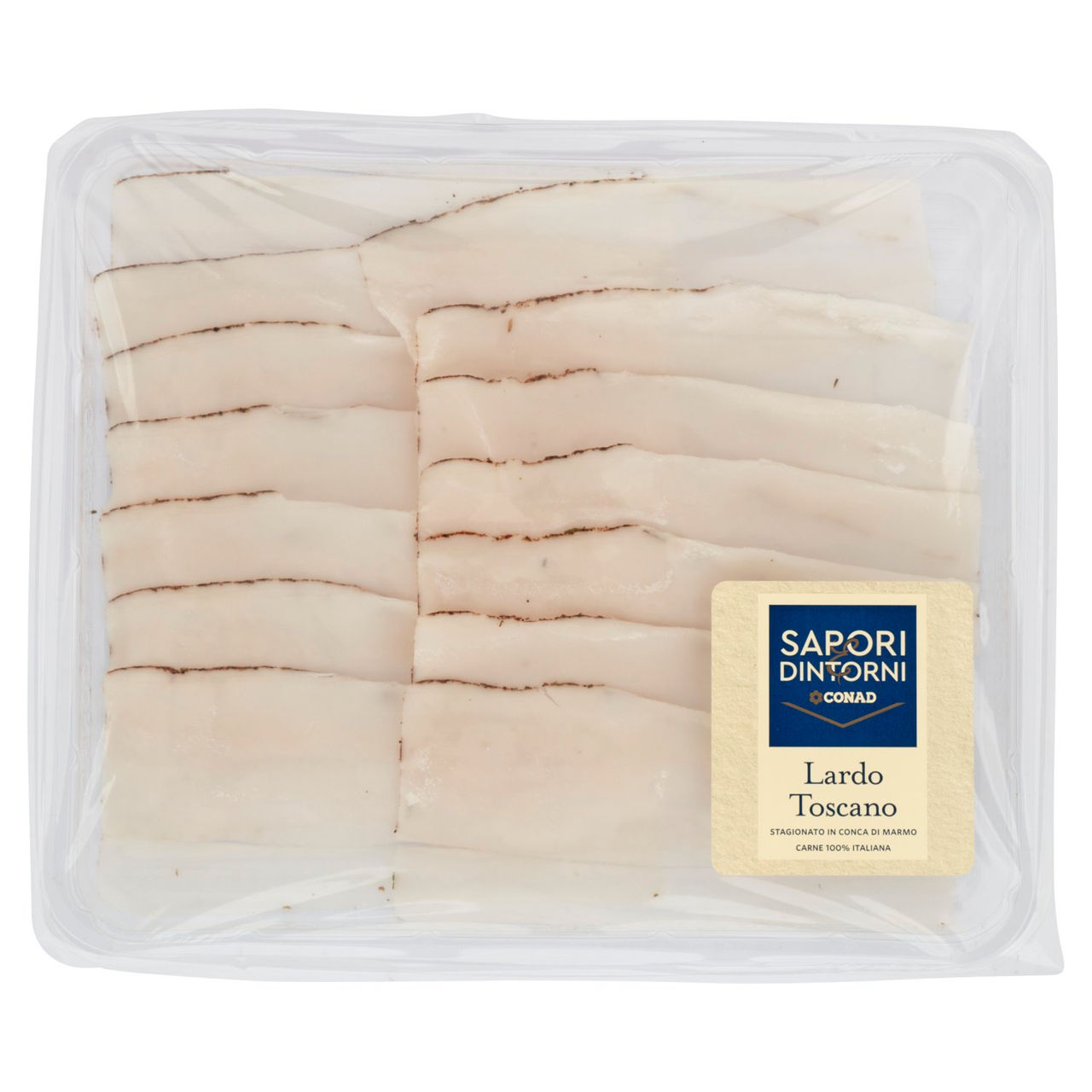 SAPORI & DINTORNI CONAD Lardo Toscano 0.080 kg