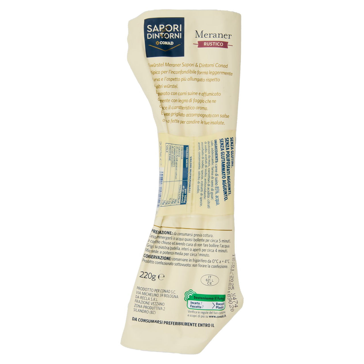 Würstel Meraner Conad in vendita online