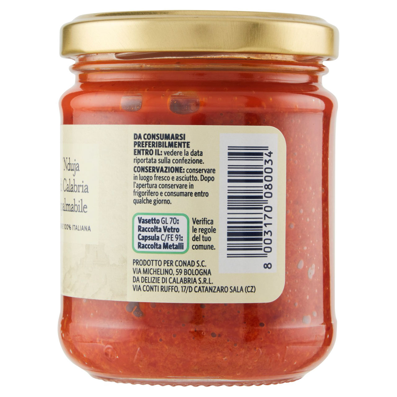 Nduja di Calabria Conad in vendita online