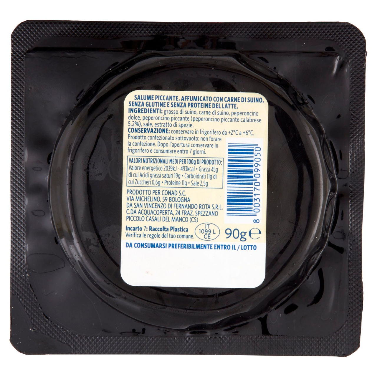 SAPORI & DINTORNI CONAD 'Nduja ricetta di Spilinga 90 g