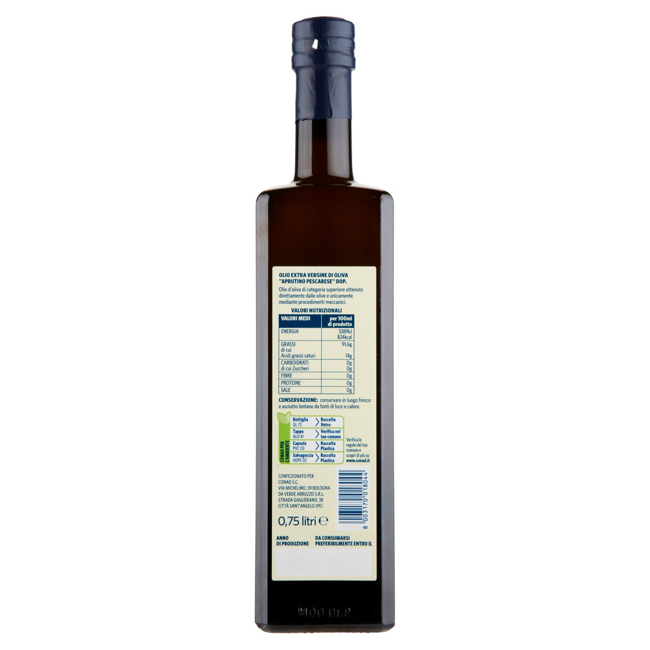 Olio EVO Aprutino Pescarese DOP Sapori e Dintorni