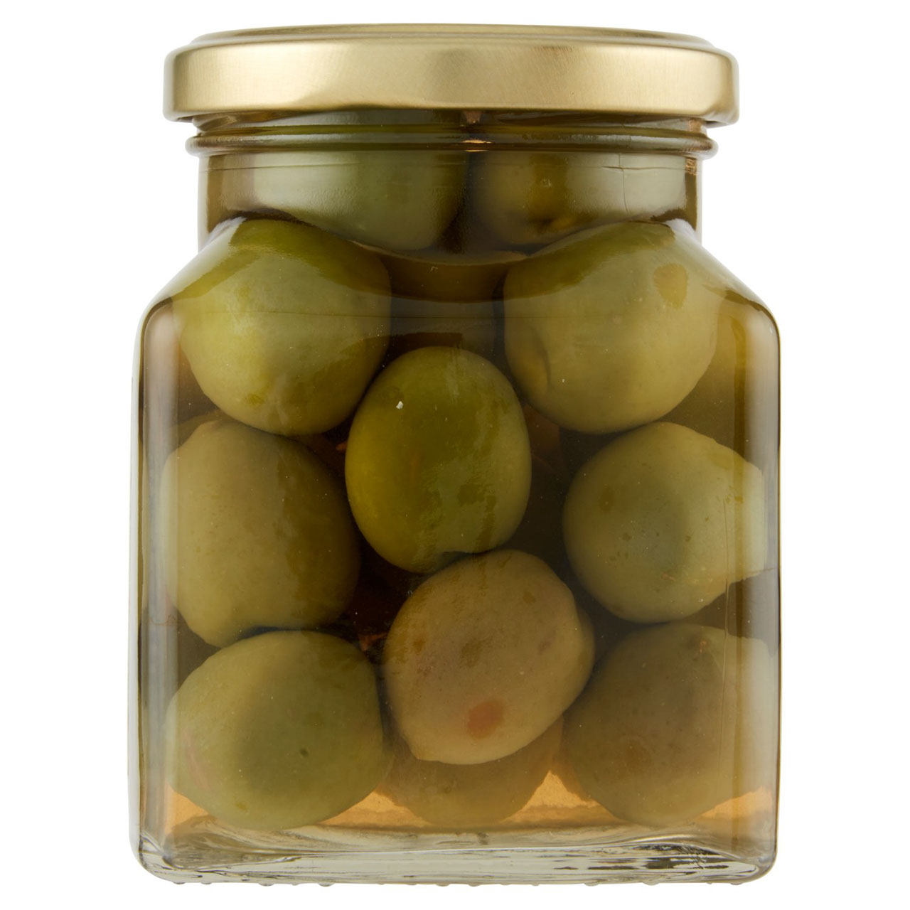 Olive Nocellara di Sicilia intere in Salamoia