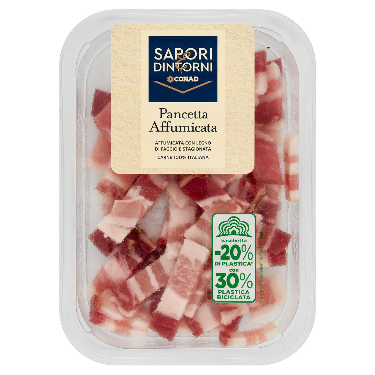 Pancetta Affumicata 100 g Sapori e Dintorni Conad
