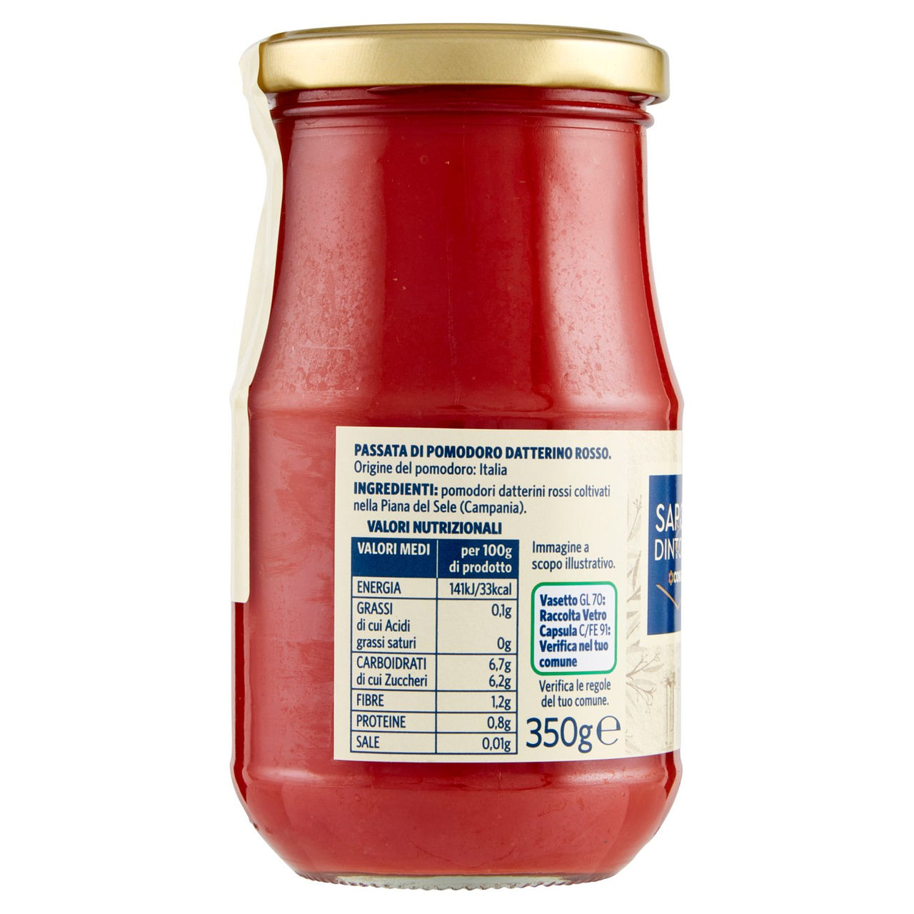 Passata di Datterino Rosso Conad in vendita online