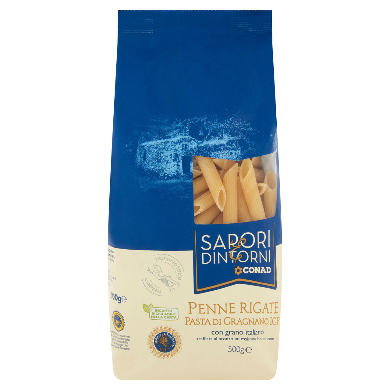 SAPORI & DINTORNI CONAD Penne Rigate Pasta di Gragnano IGP 500 g