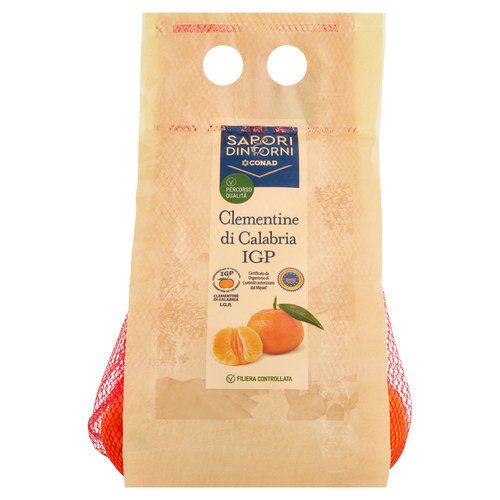 SAPORI & DINTORNI CONAD Percorso Qualità Clementine di Calabria IGP Italia cal. 2 1 kg
