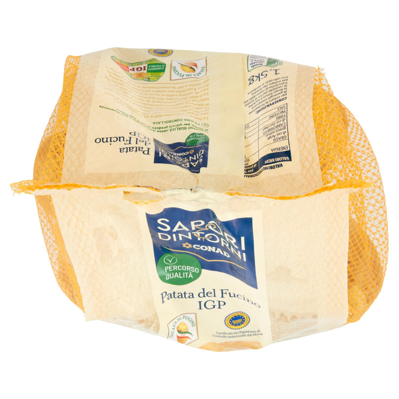 SAPORI & DINTORNI CONAD Percorso Qualità Patata del Fucino IGP Agata Italia Cal. 45/75 1,5 kg