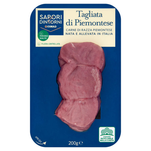 SAPORI & DINTORNI CONAD Percorso Qualità Tagliata di Piemontese 200 g