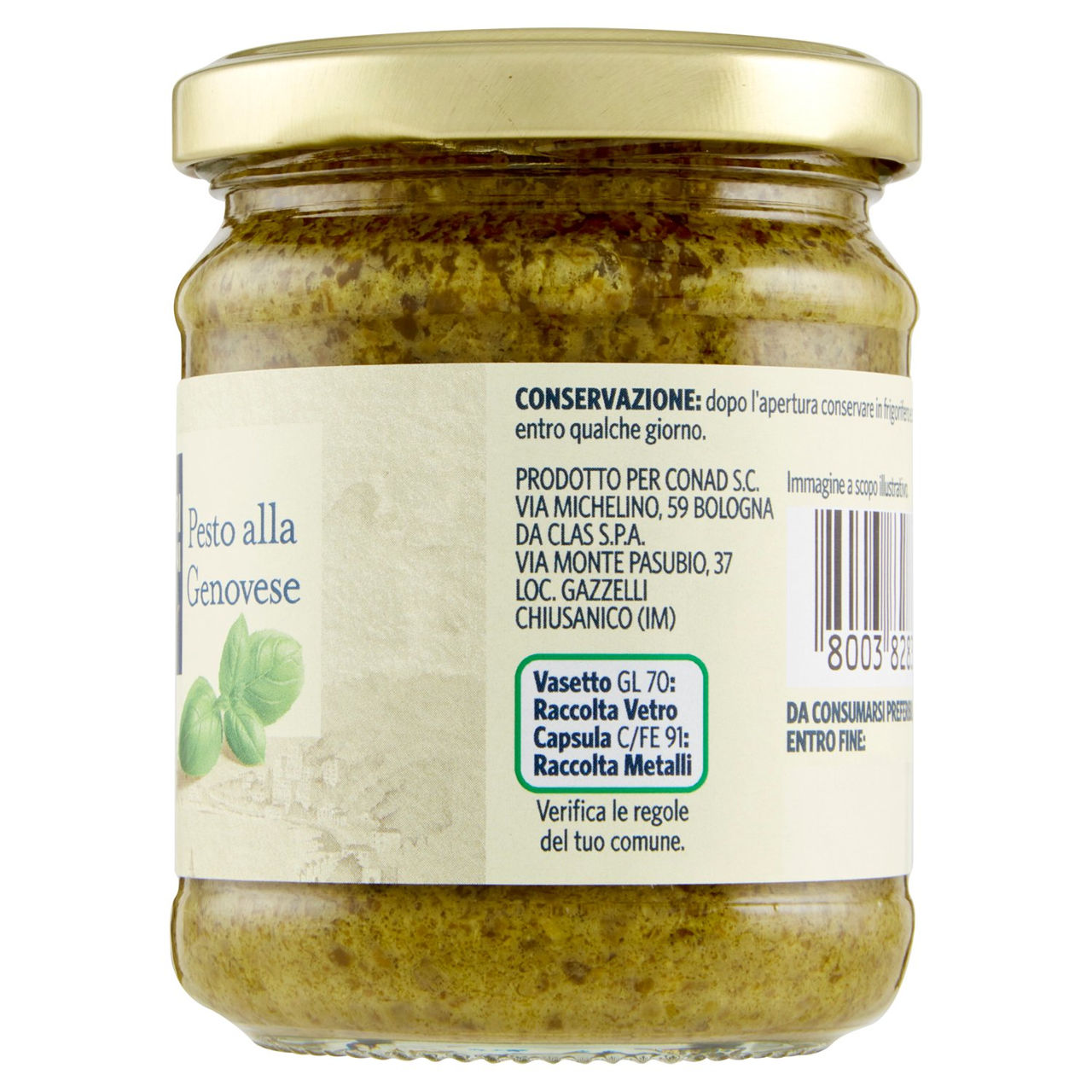 Pesto alla Genovese Pronto 180g Conad online