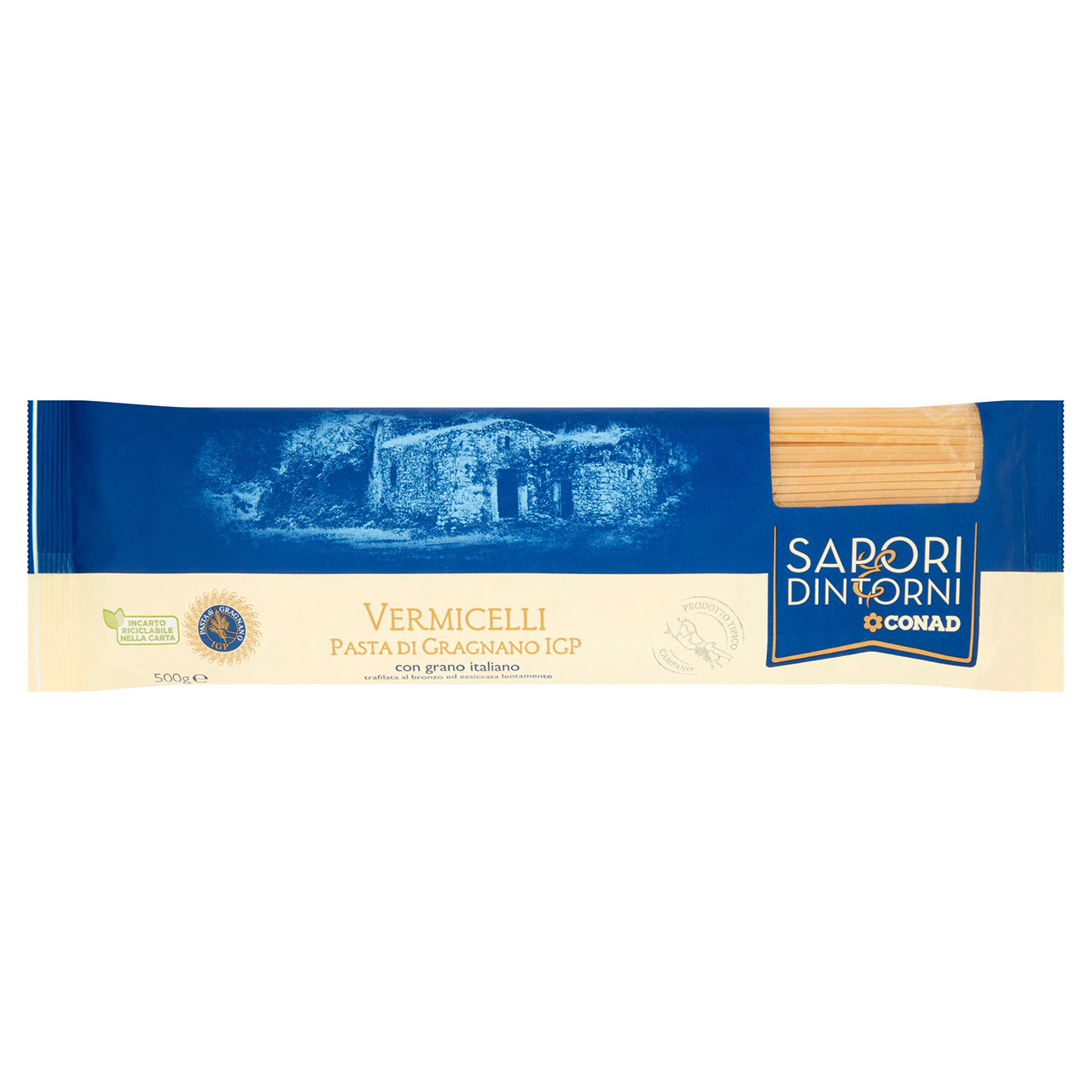 SAPORI & DINTORNI CONAD Vermicelli Pasta di Gragnano IGP 500 g