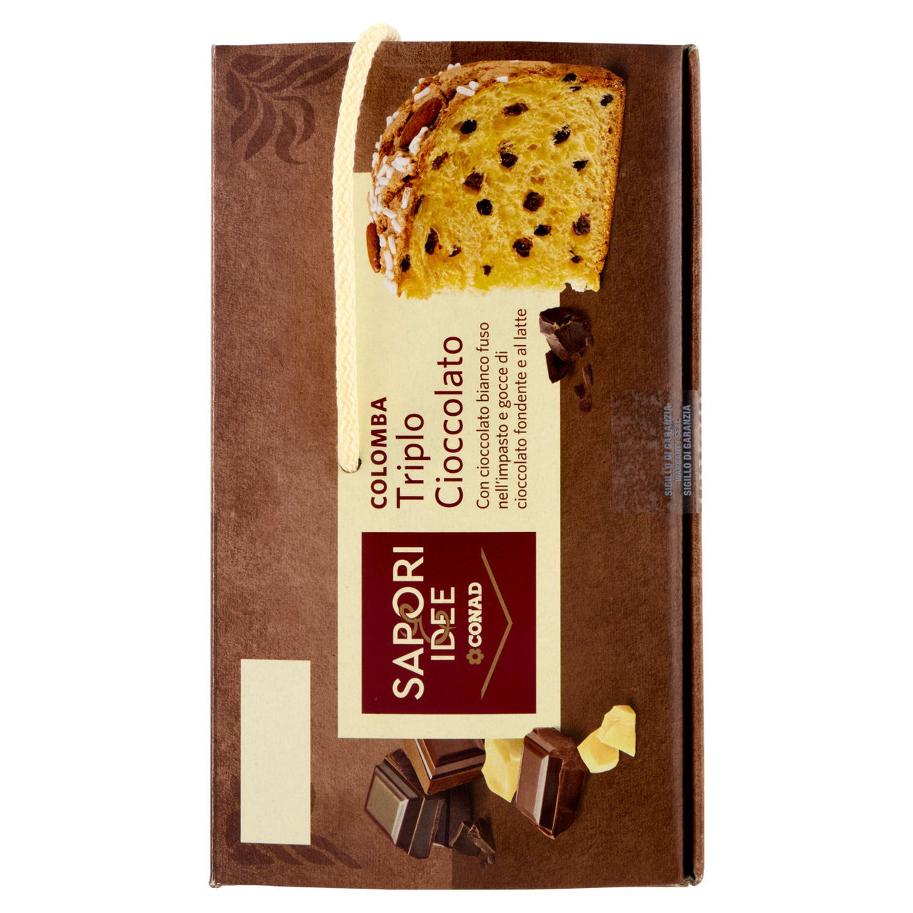 SAPORI & IDEE CONAD Colomba Triplo Cioccolato 750 g