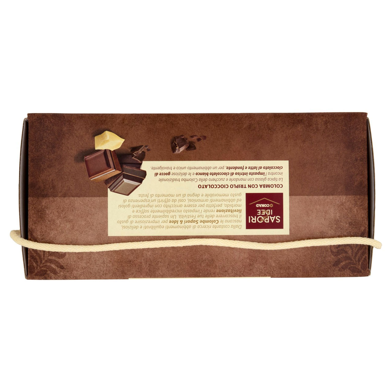 SAPORI & IDEE CONAD Colomba Triplo Cioccolato 750 g
