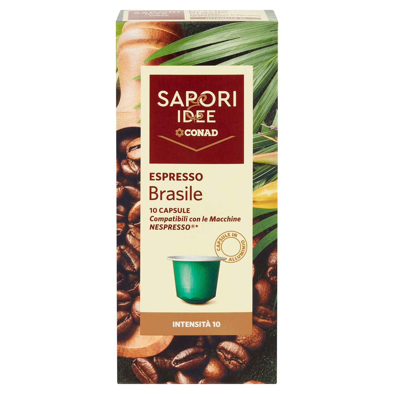 Espresso Brasile Capsule Compatibili Nespresso