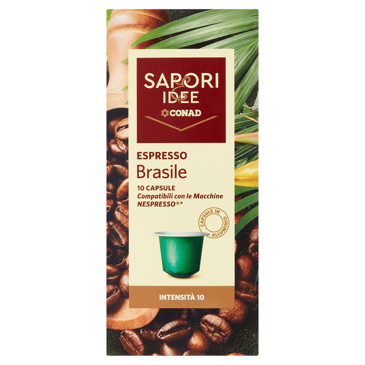 Espresso Brasile Capsule Compatibili Nespresso