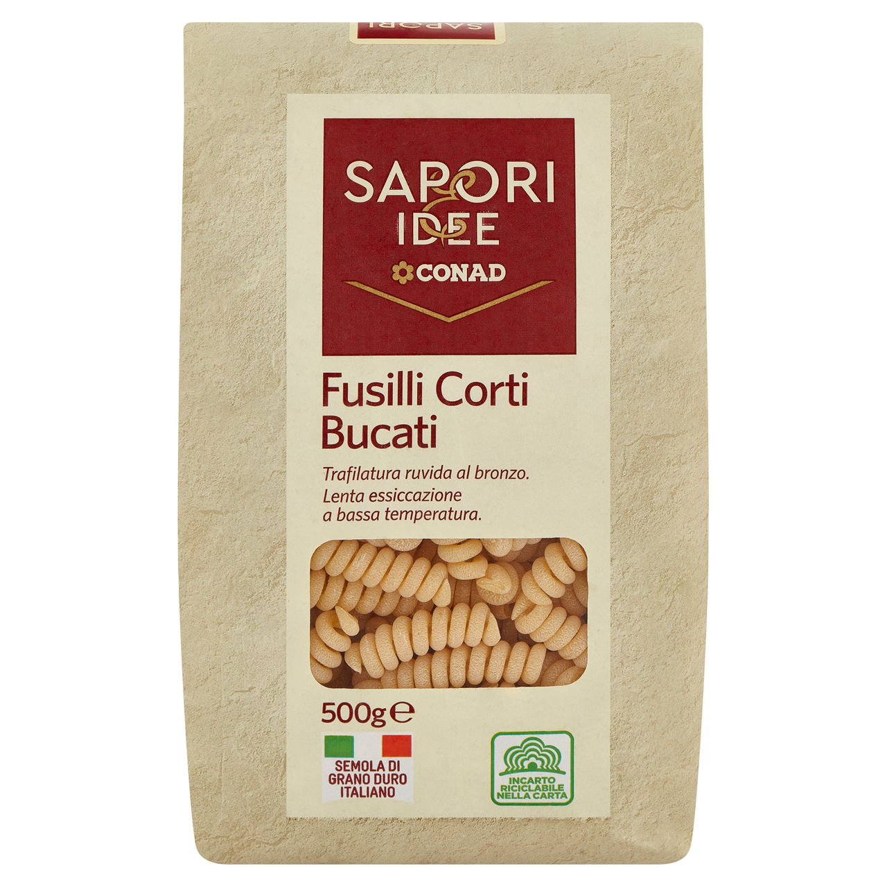 SAPORI & IDEE CONAD Fusilli Corti Bucati 500 g
