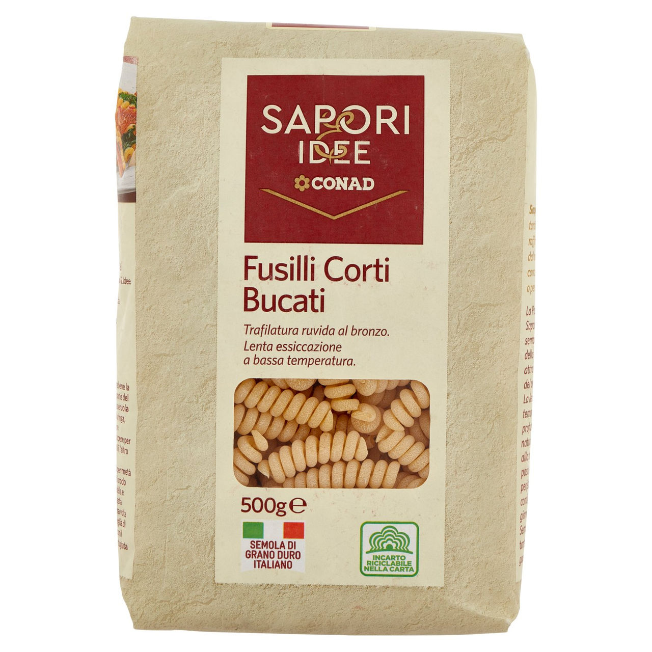 SAPORI & IDEE CONAD Fusilli Corti Bucati 500 g