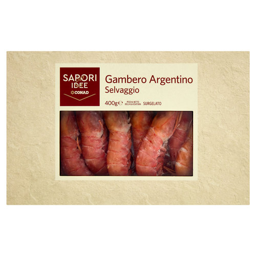 SAPORI & IDEE CONAD Gambero Argentino Selvaggio Surgelato 400 g