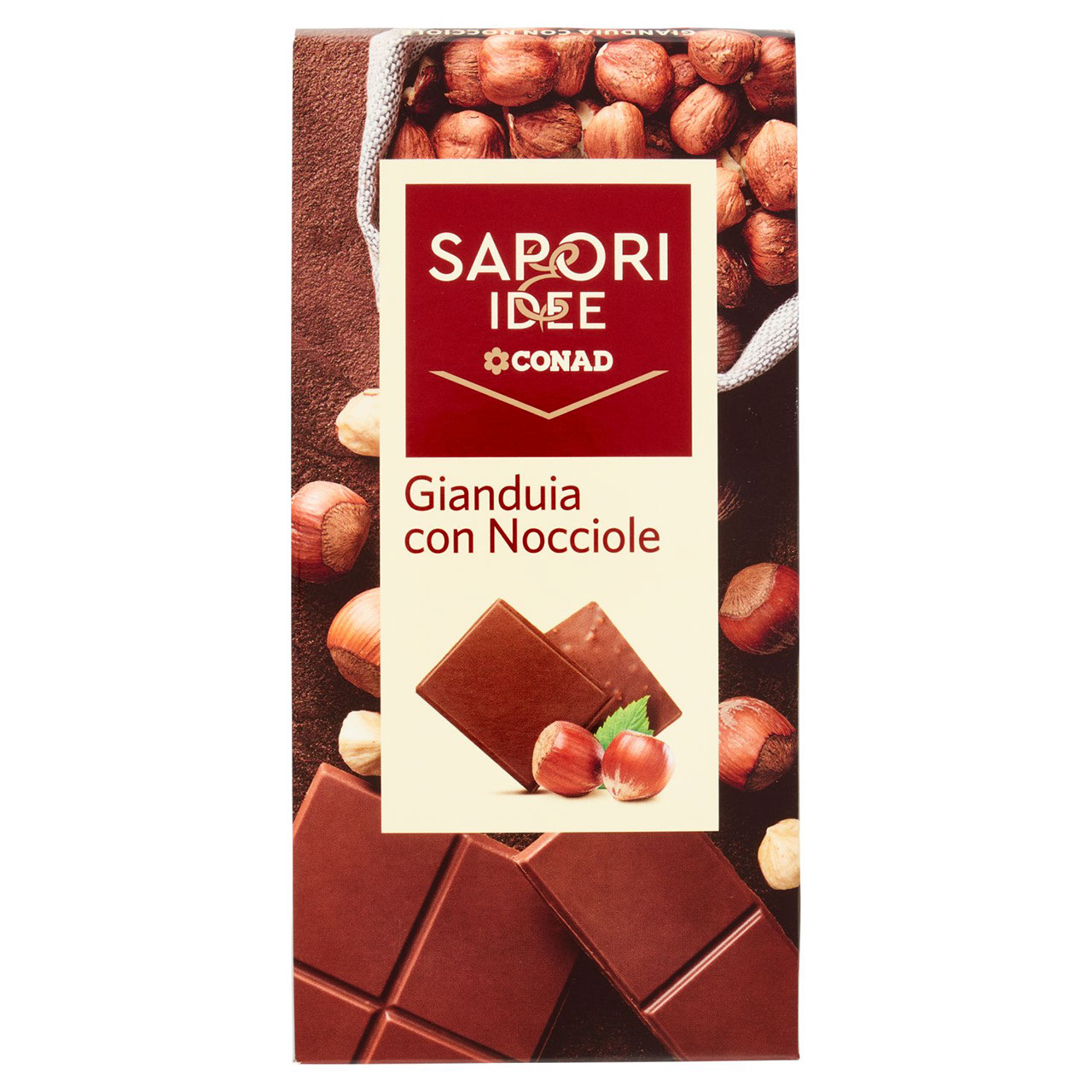 SAPORI & IDEE CONAD Gianduia con Nocciole 100 g