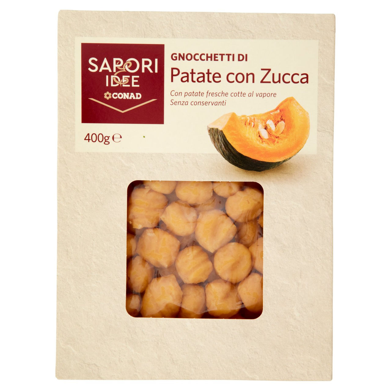 SAPORI & IDEE CONAD Gnocchetti di Patate con Zucca 400 g