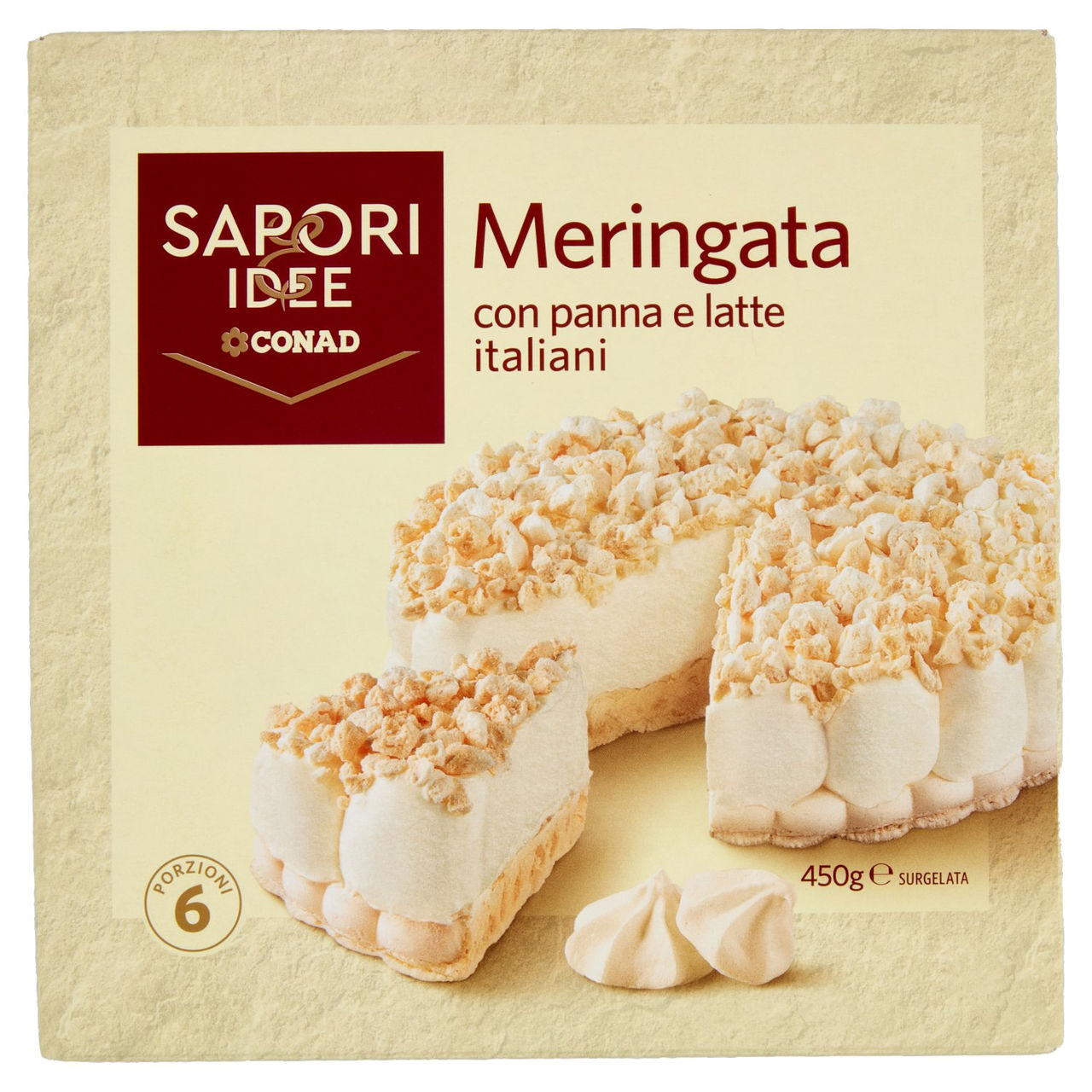 SAPORI & IDEE CONAD Meringata Surgelata 450 g